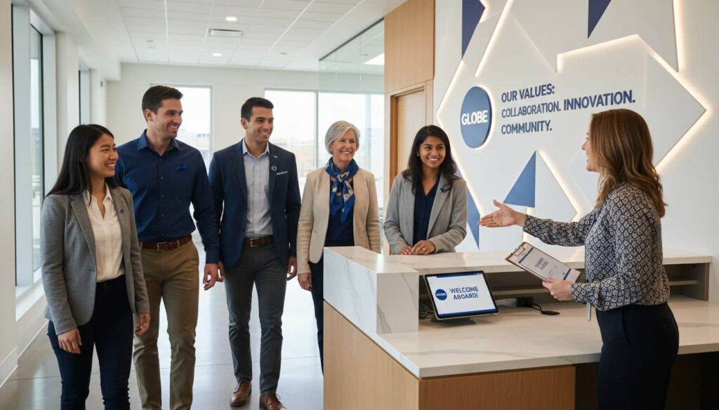 employee onboarding office